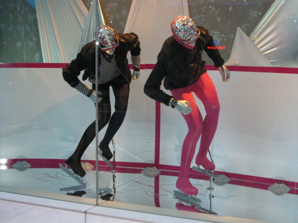 Vancouver Holt Renfrew Speed Skaters
